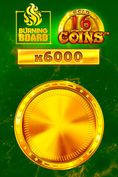 16 Coins Gold Burning Board Scratchcard